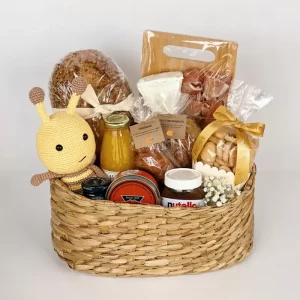 Cesta de Café da Manhã Maternidade Grande