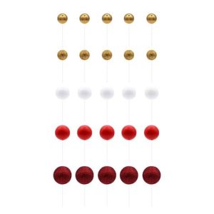 Bolas Sortidas Decoração Bolos 50u.